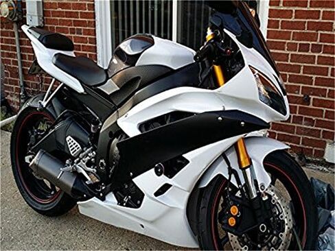 NT Fairing Glossy Black Fairing Fit for Yamaha 2006 2007 Yzf R6 Injection ABS Plastics Bodywork Body Body Body Body 06 07 YZF-R6 A077 in Kuwait