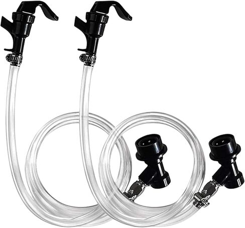 صنبور بيرة مقاوم للتسرب لحفلات الشواء وحفلات الزفاف مجموعة خط الكرة مع خرطوم عملي لتخمير المنزل in Kuwait