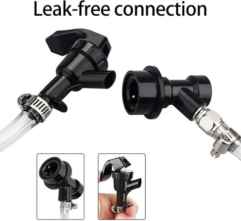 صنبور بيرة مقاوم للتسرب لحفلات الشواء وحفلات الزفاف مجموعة خط الكرة مع خرطوم عملي لتخمير المنزل in Kuwait