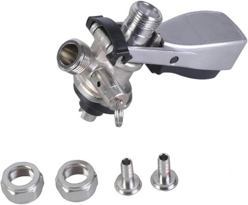 5/8 بوصة الفولاذ المقاوم للصدأ براميل البيرة مقرنة موزع البيرة الحنفية موزع مقرنة الحنفية موزع للمنزل مطعم تخمير الملحقات in Kuwait