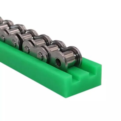 1 متر 08B-1 دليل سلسلة القيادة فائقة الوزن الجزيئي UPE البلاستيك المسار الأخدود آلة مقاومة الإرسال in Kuwait