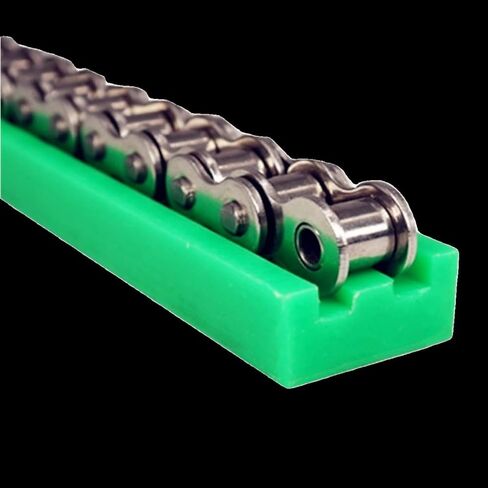 1 متر 08B-1 دليل سلسلة القيادة فائقة الوزن الجزيئي UPE البلاستيك المسار الأخدود آلة مقاومة الإرسال in Kuwait