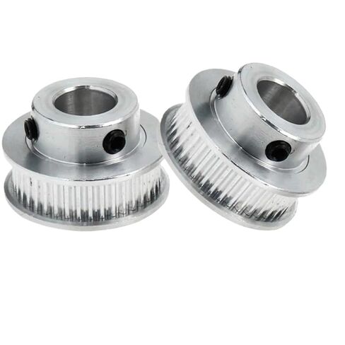 GT2 Timing Pulley 30/32Teeth Bore 5-12.7mm Belt Width 6/10mm 1Pcs(12mm,30Teeth-1pcs,Slot Width 7mm) in Saudi Arabia