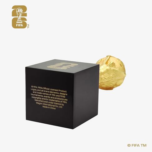 الإصدار الرسمي لكأس العالم FIFA 2026 - كأس ثلاثي الأبعاد مقاس 5.9 بوصة مع قاعدة من الأكريليك - عنصر جامعي خالد من سبائك الزنك الفاخرة - نسخة طبق الأصل من كأس العالم FIFA مثالية لكهف الرجال أو تذكارات كرة القدم in Kuwait