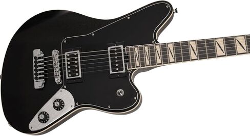 جيتار كهربائي من سلسلة Jackson Pro Signature Lee Malia LM-87 - أسود مسام مفتوح in Saudi Arabia