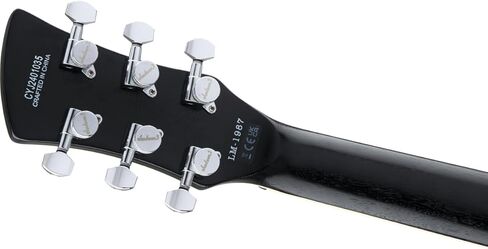 جيتار كهربائي من سلسلة Jackson Pro Signature Lee Malia LM-87 - أسود مسام مفتوح in Saudi Arabia