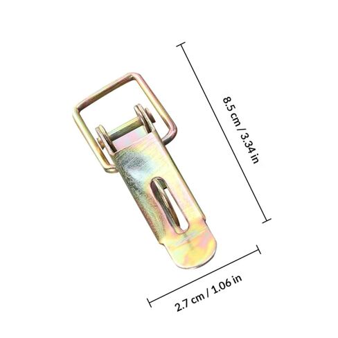 Mobestech 2pcs Draw Latches Hasp for Carriage Truck Door Hold Down Clamp Metal Door Draw Catch Hardware for Industrial Trailer Ramp in Saudi Arabia