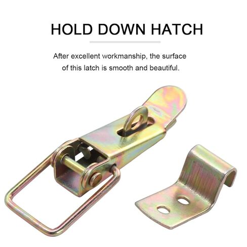 Ciieeo 2 Pieces Draw Latches Door Hold Down Clamps for Carriage and Truck Doors Heavy Duty Draw Latch Locks Suitable for Trailer Security in Saudi Arabia