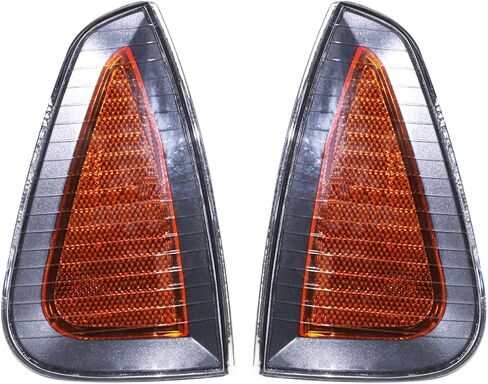 APA Replacement Front Turn Signal Parking Lamp for 2002 2003 2004 2005 2006 B-M-W 3 Series 323Ci 325Ci 328Ci 330Ci M3 Pair Passenger Driver Side BM2521113 BM2520113 63137165858 63137165857 in Saudi Arabia