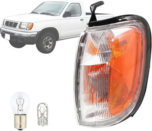 APA Replacement Front Turn Signal Parking Lamp for 2002 2003 2004 2005 2006 B-M-W 3 Series 323Ci 325Ci 328Ci 330Ci M3 Pair Passenger Driver Side BM2521113 BM2520113 63137165858 63137165857 in Saudi Arabia