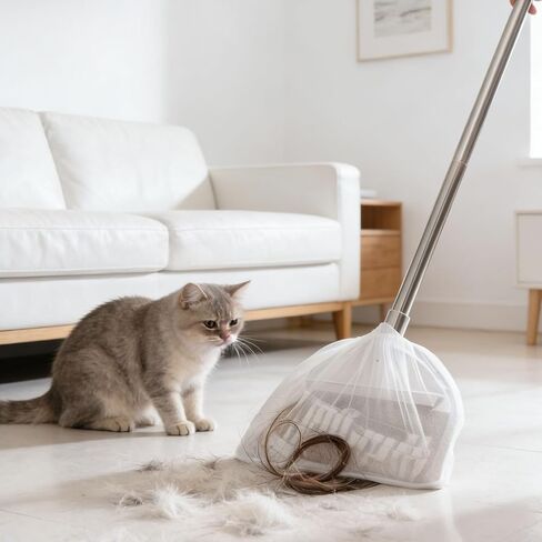 Disposable Broom Covers, 100 Pack Disposable Broom Dusting Covers, Multi Purpose Cleaning Brooms Cover for Sweeping, Captures Dust & Pet Hair, Universal Elastic Fit, Easy On/Off, Keep Hands Clean in Saudi Arabia