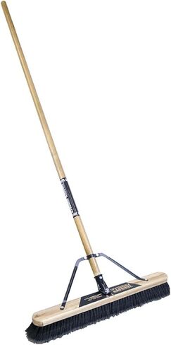 Quickie Push Broom, 60" Handle L, 24" Broom W in Kuwait