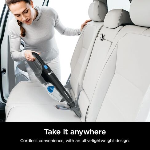 SHARK UltraCyclone Pet Pro Cordless Hand Vacuum, Powerful Suction, Handheld Vacuum for Car & Home, Motorized Pet Tool, Crevice Tool, XL Dust Cup, Blue, CH950WM (Renewed) in Saudi Arabia