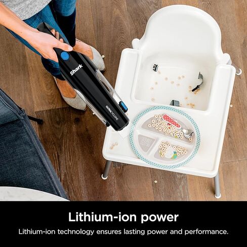 SHARK UltraCyclone Pet Pro Cordless Hand Vacuum, Powerful Suction, Handheld Vacuum for Car & Home, Motorized Pet Tool, Crevice Tool, XL Dust Cup, Blue, CH950WM (Renewed) in Saudi Arabia