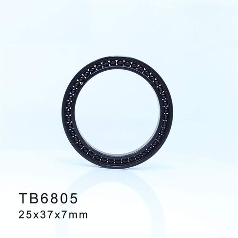 منتجات نقل الطاقة 6805 25x37x7 مللي متر تحمل درجة حرارة عالية 500 درجة مئوية محامل قسم رقيقة كامل الكرة TB6805 in Kuwait