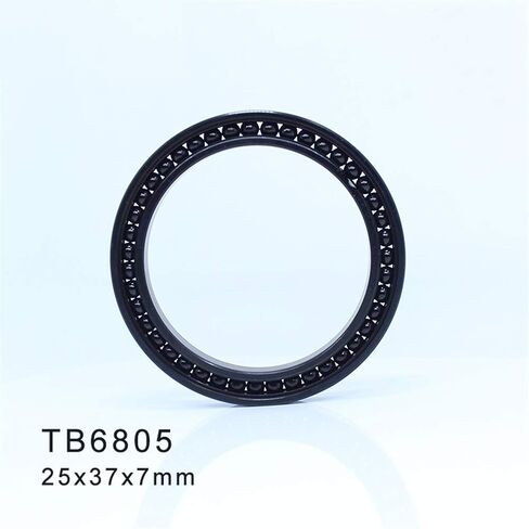 منتجات نقل الطاقة 6805 25x37x7 مللي متر تحمل درجة حرارة عالية 500 درجة مئوية محامل قسم رقيقة كامل الكرة TB6805 in Kuwait