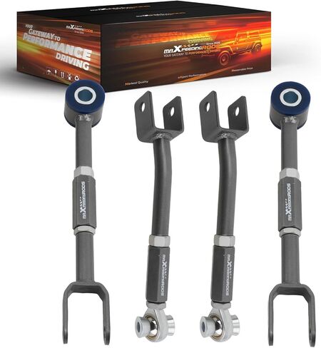 maXpeedingrods Rear Camber Kit for Nissan 350Z Z33 2003-2009, Infiniti G35 Altima Maxima, Camber Control Arms & Traction Arms +/- 3° Camber in Saudi Arabia