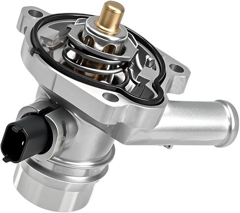 FUSCH Upgraded Aluminum Coolant Thermostat Housing Assembly Compatible With Chevy Cruze 2011-2016 Chevrolet Sonic Trax 2012-2021 Buick Encore 2013-2021 Replace#25200455 55565336 55579010 902-808 in Saudi Arabia