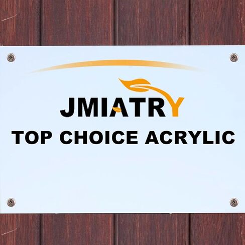 JMIATRY 6 عبوات من ورق الأكريليك الأبيض بسمك 1/8 بوصة - 3 مم 12 × 12 بوصة من ورق شبكي 32% صفائح أكريليك بيضاء شفافة غير لامعة لوحة مربعة للعلامات والإضاءة والحرف اليدوية اليدوية in Saudi Arabia