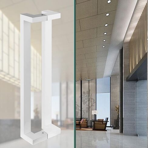 Stainless Steel Modern Long Door Pull Handles for Commercial Grade Heavy Duty Front Entry Doors Ideal for Barn Bar and Glass Door Shops in Saudi Arabia
