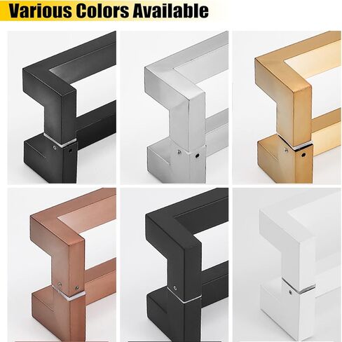 Stainless Steel Modern Long Door Pull Handles for Commercial Grade Heavy Duty Front Entry Doors Ideal for Barn Bar and Glass Door Shops in Saudi Arabia