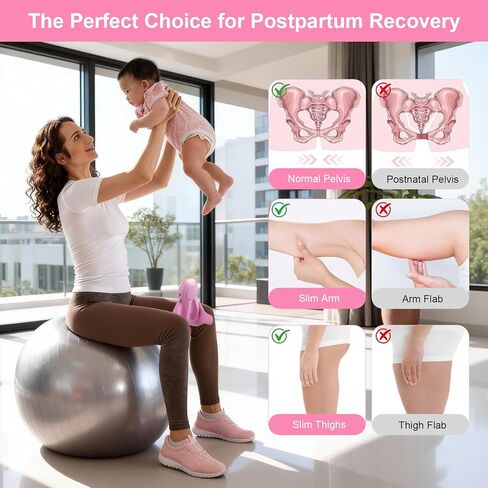 Thigh Trainer for Women, 0-70LB Adjustable Resistance Inner Thigh Exerciser with LED Display, Pelvic Floor Muscle Repair Devices with Resistance Band, Kegel Workout Equipment for Shaping at Home in Saudi Arabia
