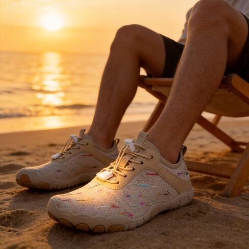 Breathable Water Shoes for Men Women Non Slip Quick Dry Lightweight Outdoor Hiking Beach Swim Shoes Fishing Sports Shoes in Saudi Arabia