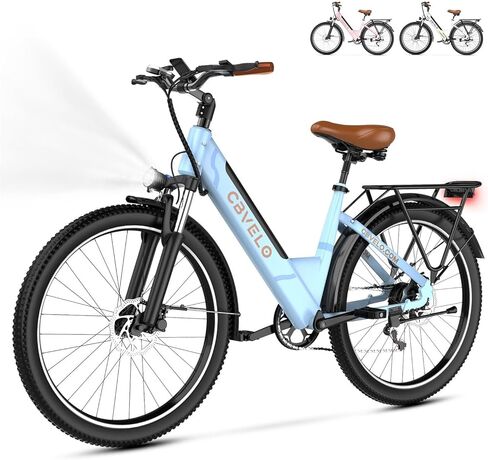 CBVELO 1000W Ebikes for Adults，80 Miles Max Range Removable Battery Ebike，26" Electric Bike for Adults Adult Electric Bike for Commute（7-Speed） in Saudi Arabia