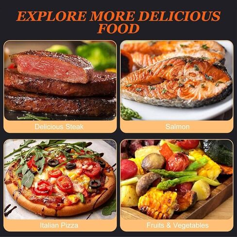 Electric Steak Broiler, Indoor Commercial Steak Grill Automatic Steak Broiler, Time Temperature Adjustable, 1472°f Stainless Steel Steak Cooker, Electric Grill for Beef Chicken Vegetables,B in Saudi Arabia