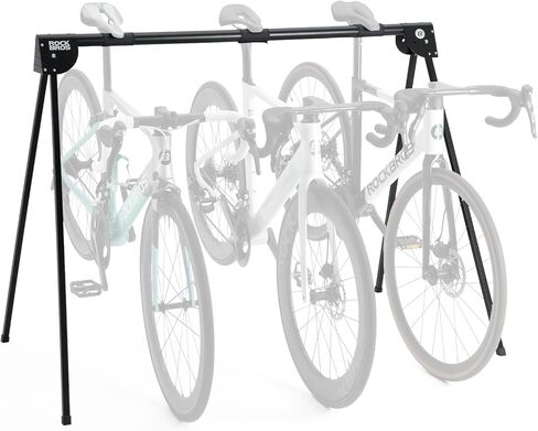 ROCKBROS Bikes Stand Rack 3/5 - Portable Bike Storage Parking Racks Indoor/Outdoor Bicycle Stand for Parking Mountain Road Hybrid Bike in Saudi Arabia
