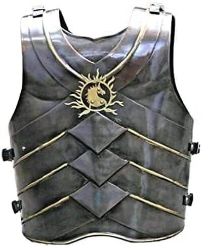 ARTIZANSTORE لوحة صدرية من الصلب لفارس العصور الوسطى درع العضلات Cuirass المحارب in Saudi Arabia
