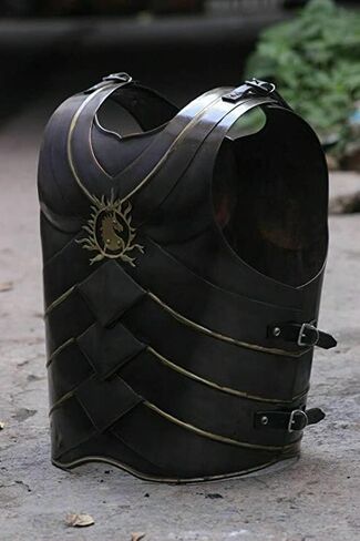 ARTIZANSTORE لوحة صدرية من الصلب لفارس العصور الوسطى درع العضلات Cuirass المحارب in Saudi Arabia