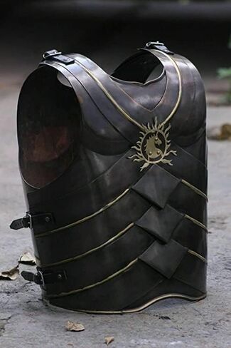 ARTIZANSTORE لوحة صدرية من الصلب لفارس العصور الوسطى درع العضلات Cuirass المحارب in Saudi Arabia