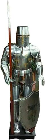 ARTIZANSTORE Medieval Knight Suit of Templar Armor Combat Full Body Armour Set Wearable Replica Costume Display Decor Wonderful Halloween Costume in Saudi Arabia