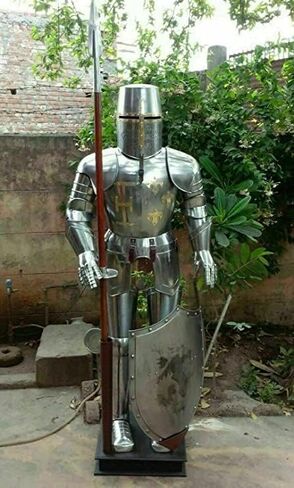 ARTIZANSTORE Medieval Knight Suit of Templar Armor Combat Full Body Armour Set Wearable Replica Costume Display Decor Wonderful Halloween Costume in Saudi Arabia