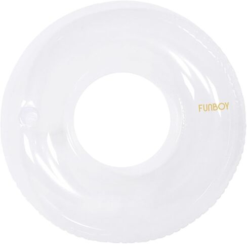 FUNBOY Giant 40'' Heart Ring Tube Float مصنوعة من مواد أكثر سمكًا بمرتين in Kuwait