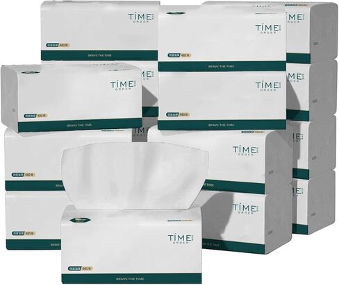 مناديل وجه ناعمة 7680 ورقة إجمالية، [ليست في الصندوق] مناديل سميكة ناعمة وقوية للغاية من 4 طبقات، 1920 مناديل ورقية غير معطرة للبشرة الحساسة، حجم صغير للمنزل والمكتب والسيارة 16 عبوة ناعمة in Kuwait