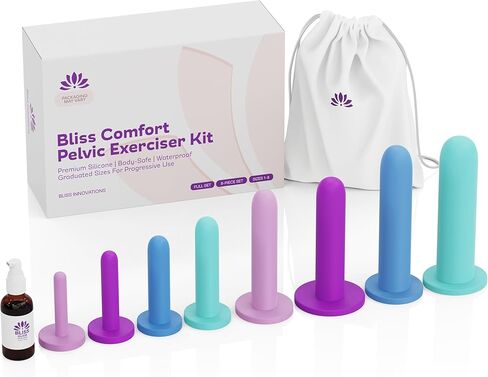 Set of 3 Silicone Kegel Weights – Pelvic Floor Strengthening Kit for Women – Comfortable & Discreet Design – Beginner to Advanced Levels in Saudi Arabia