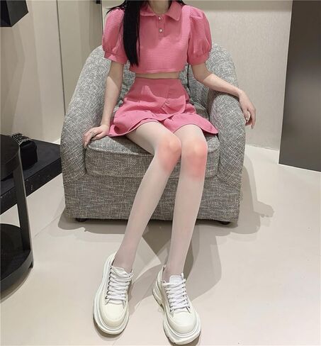 المرأة فتاة y2k جوارب ضيقة مثير جوارب طويلة الركبة kawaii لطيف اليابانية jk التدرج ملون خرافية جمالية in Kuwait