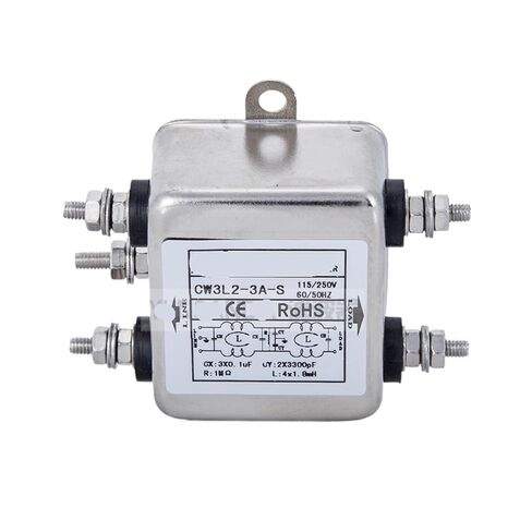 Single-Phase AC Power Purifier Bipolar 220v Filter Harmonic Anti-Interference CW3L3-20A-T Dual-Stage Enhanced(CW3L2-10A-T) in Kuwait
