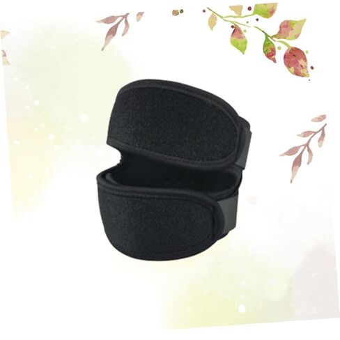 Totority Adjustable Sports Protector Knee Pad for Running Riding Basketball Breathable Patella Tendon Strap Black Alleviates Pressure Enhances Stability in Saudi Arabia