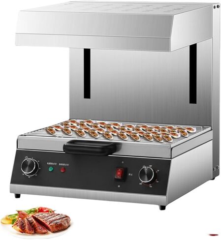 Commercial Lift-up Broiler,Electricl Salamander,Grill Machine,Electric Grill,Countertop Salamander Broiler,Electric Cheese Melter,Temperature Adjustable,Timer in Saudi Arabia