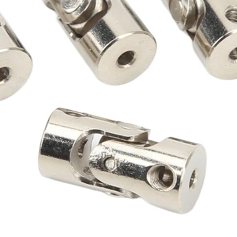 EVTSCAN Universal Joint Couplings, 5 Pack, High Strength Steel, Two Section Design, Customizable Angle, for RC Cars, Boats, DIY Projects in Saudi Arabia