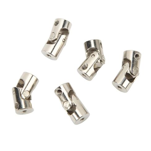 EVTSCAN Universal Joint Couplings, 5 Pack, High Strength Steel, Two Section Design, Customizable Angle, for RC Cars, Boats, DIY Projects in Saudi Arabia