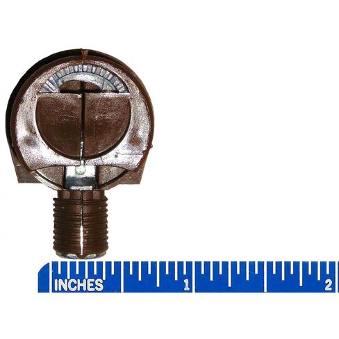 مثبتات Quickloc ذات حواف بنية للوجه، موصلات أثاث مملة 25 مم (مجموعة من 4) للسعود/تيتوس in Kuwait