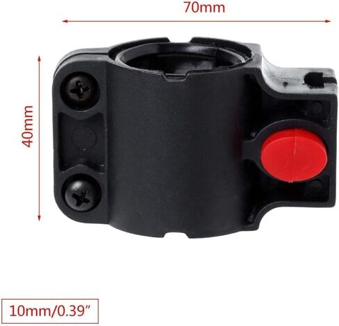 Black Bicycle Lock Mount Holder, Universal Frame Support for U-Lock, Cable Lock, for MTB Accessories Cable Locks, Bike Cable in Saudi Arabia