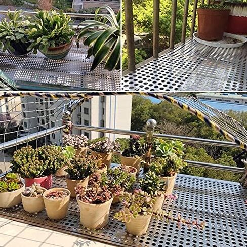 صفيحة معدنية مثقوبة بفتحات - متينة للاستخدام اليدوي والصناعي، تتضمن أربطة وقفازات للتركيب الآمن، لوحة معدنية متعددة الاستخدامات للتهوية والدعم in Kuwait