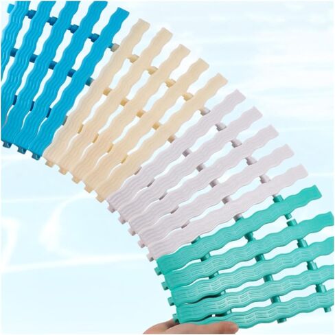 Wave Grating Cover Strip,Colors Can be Customized,for Driveways Patios Decks in Saudi Arabia