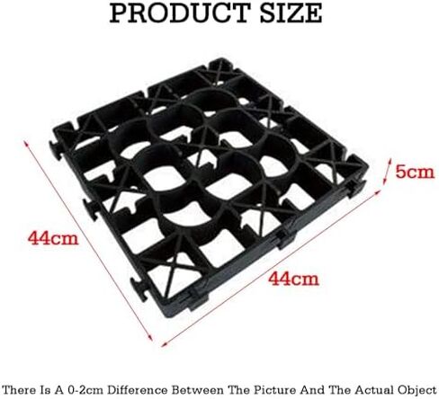 Gravel Stabilization Grids for Sidewalks, Outdoor Pavers, Walkway Landscaping & Parking Lots - Durable Gravel Grating for Enhanced Stability and Drainage in Saudi Arabia