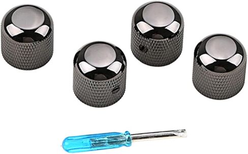 VANZACK 1Set Replacement Bass Guitar Volume Knob Caps Control Knobs with Scale for Easy Installation and Accurate Volume in Saudi Arabia